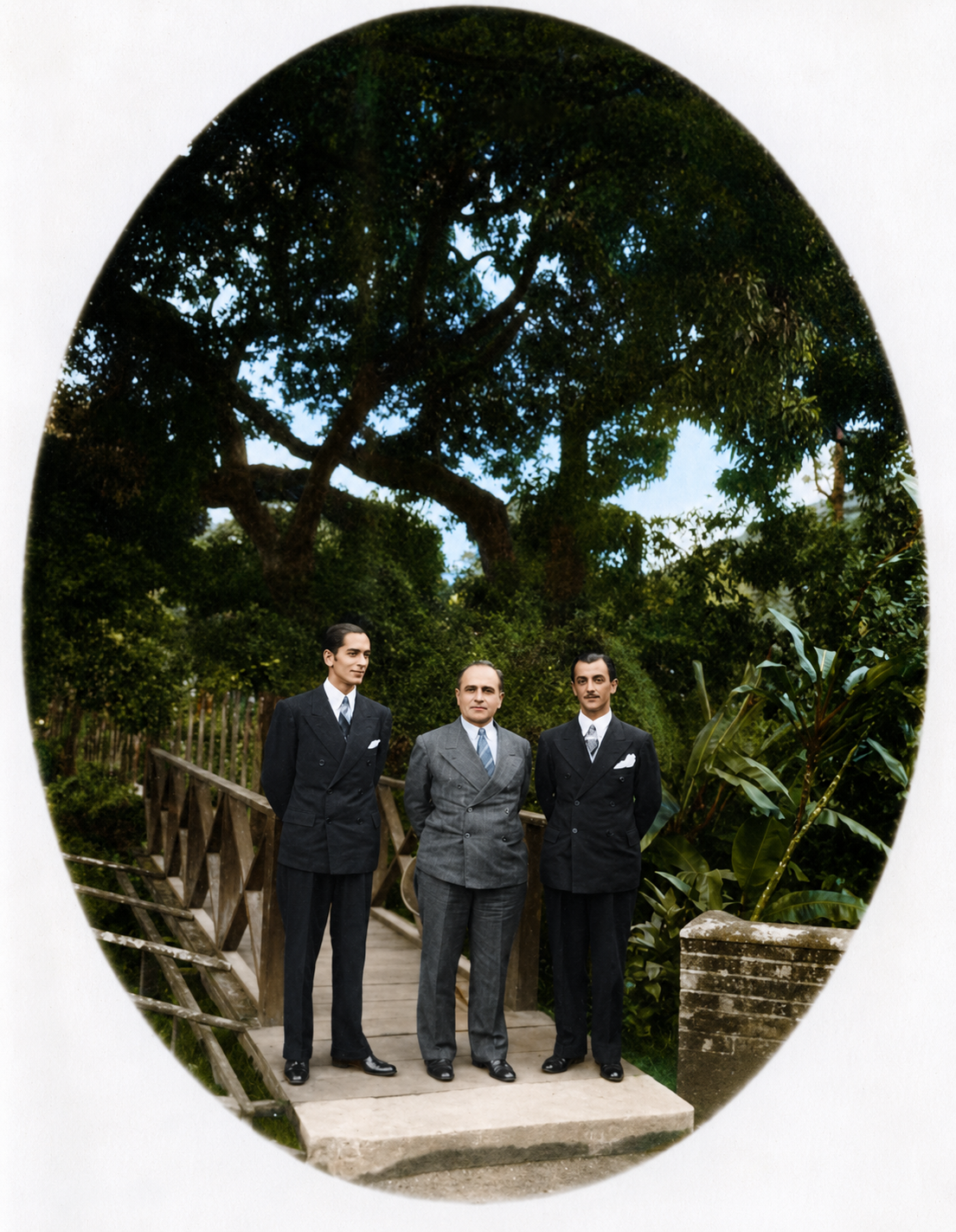 Getúlio Vargas, João de Rezende Tostes e Lahyr Paleta de Rezende Tostes, 19/04/1934