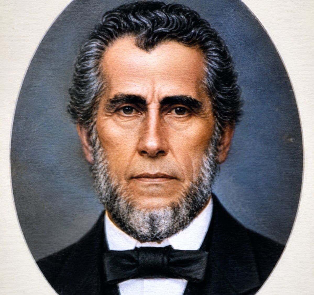 Antônio Dias Tostes (1777–1850), tio-avô de João de Rezende Tostes. Patriarca da família Tostes e fundador das terras de Juiz de Fora. Acervo Pedro Lorenzo Raggio Neto.